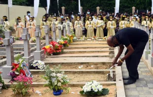 April 21, 2021: Catholics mark the second anniversary of the 2019 Easter Sunday bombings in Sri Lanka that killed more than 260 people. Ruwan Walpola/Shutterstock
